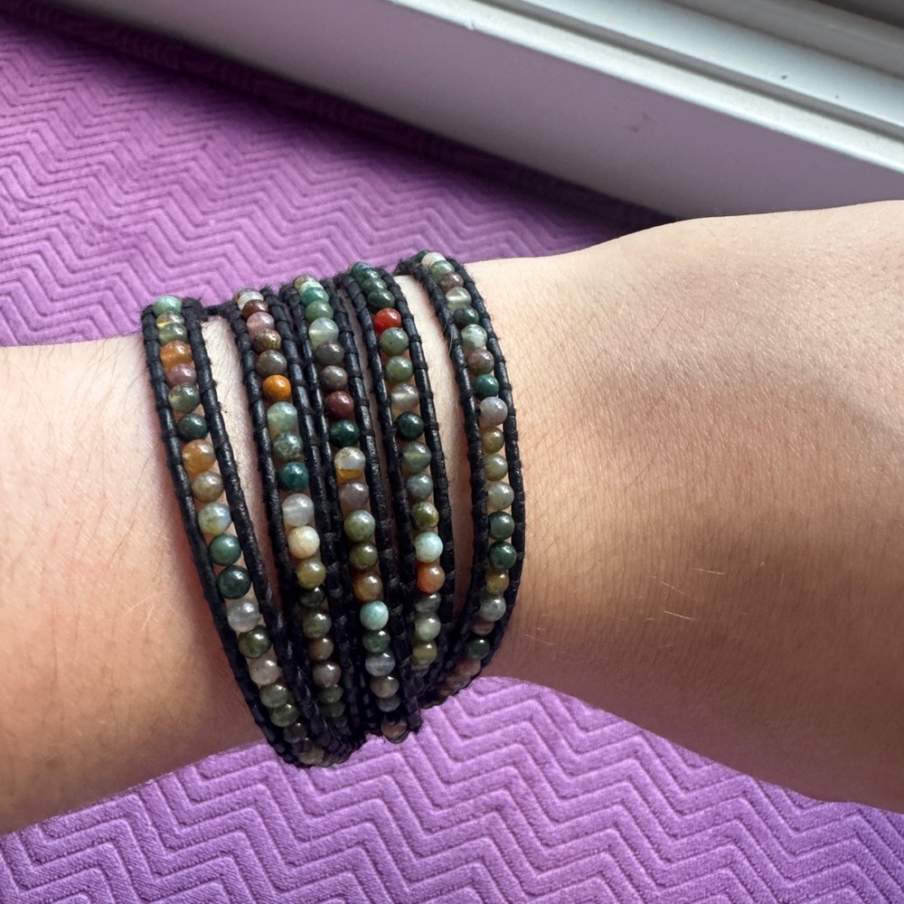 Chan Luu Semiprecious Wrap Bracelet